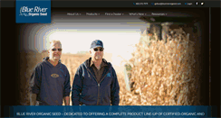 Desktop Screenshot of blueriverorgseed.com
